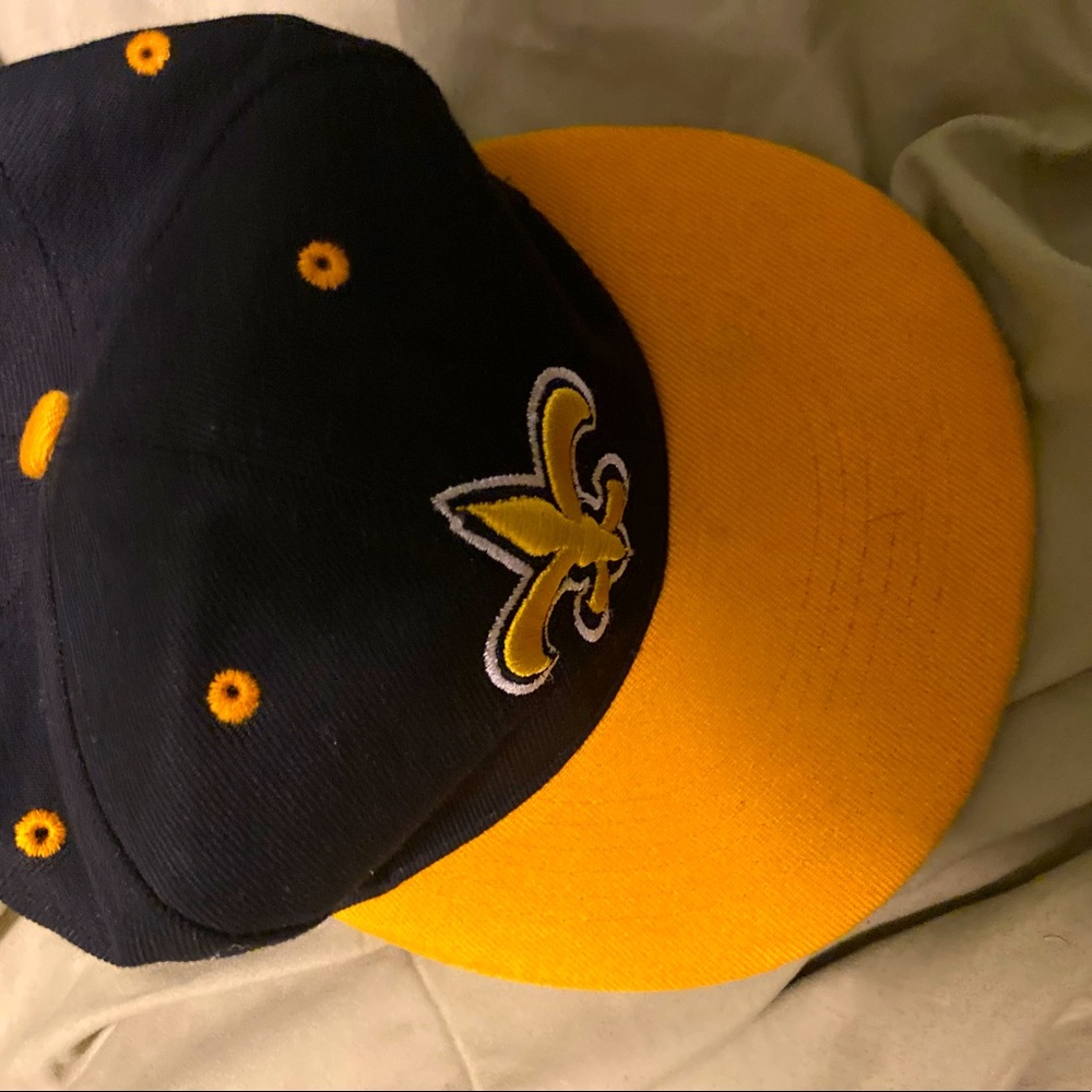 Saints Snapback Gold/Black Adjustable